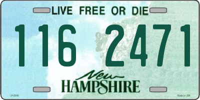 NH license plate 1162471