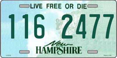 NH license plate 1162477