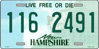 NH license plate 1162491
