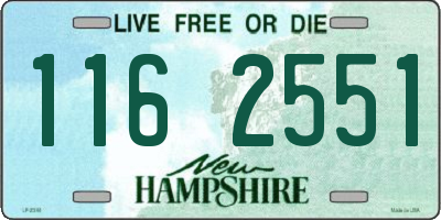 NH license plate 1162551