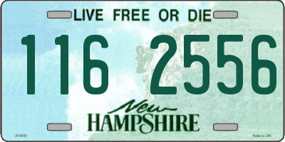 NH license plate 1162556