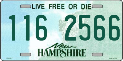 NH license plate 1162566