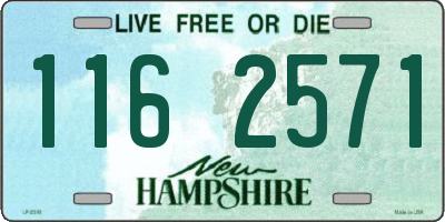 NH license plate 1162571