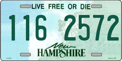 NH license plate 1162572