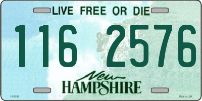 NH license plate 1162576