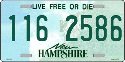NH license plate 1162586