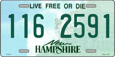 NH license plate 1162591