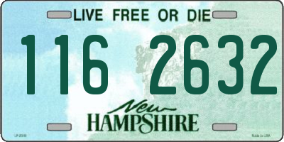 NH license plate 1162632