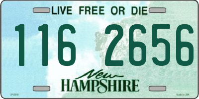 NH license plate 1162656