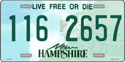 NH license plate 1162657