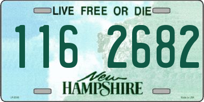 NH license plate 1162682