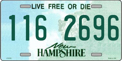 NH license plate 1162696