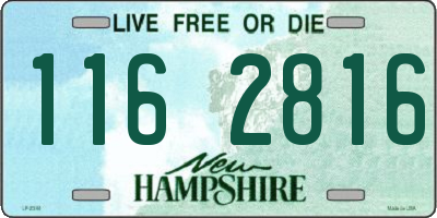 NH license plate 1162816