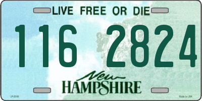 NH license plate 1162824