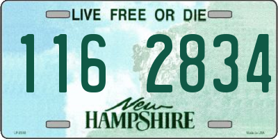 NH license plate 1162834