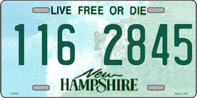 NH license plate 1162845