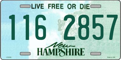 NH license plate 1162857