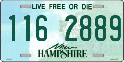 NH license plate 1162889