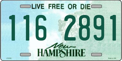 NH license plate 1162891