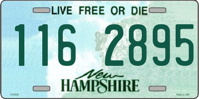 NH license plate 1162895