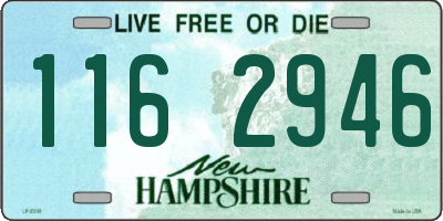NH license plate 1162946
