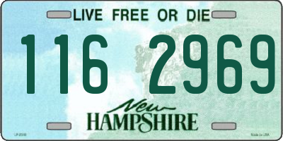 NH license plate 1162969
