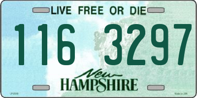 NH license plate 1163297