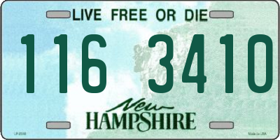 NH license plate 1163410