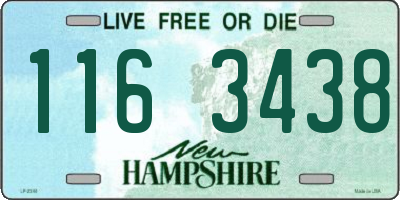 NH license plate 1163438