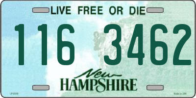 NH license plate 1163462