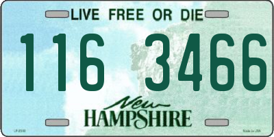 NH license plate 1163466