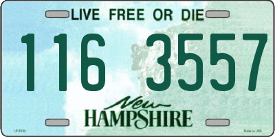 NH license plate 1163557