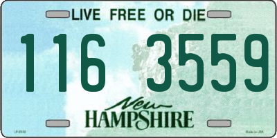 NH license plate 1163559