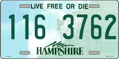 NH license plate 1163762