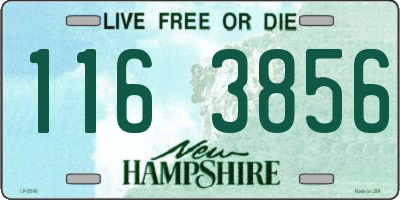 NH license plate 1163856