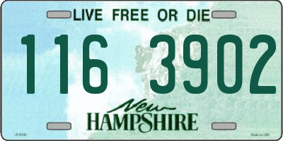 NH license plate 1163902