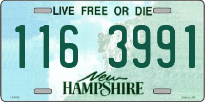 NH license plate 1163991