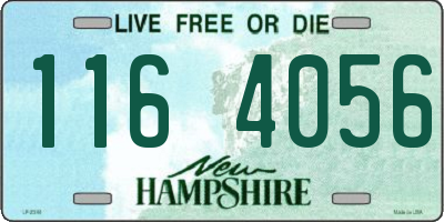 NH license plate 1164056