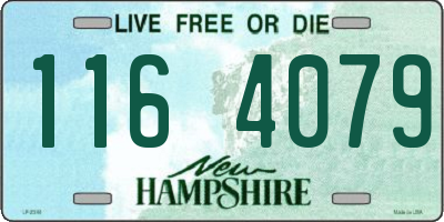 NH license plate 1164079