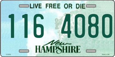 NH license plate 1164080