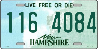 NH license plate 1164084