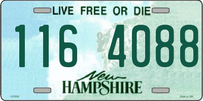 NH license plate 1164088