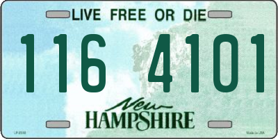 NH license plate 1164101