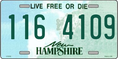 NH license plate 1164109