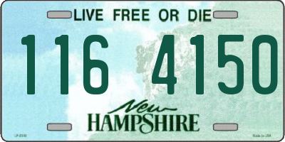 NH license plate 1164150