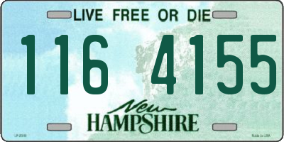 NH license plate 1164155