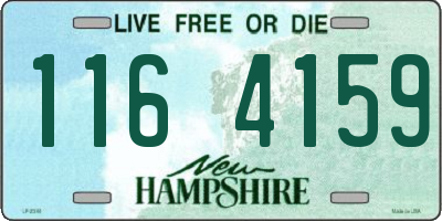 NH license plate 1164159