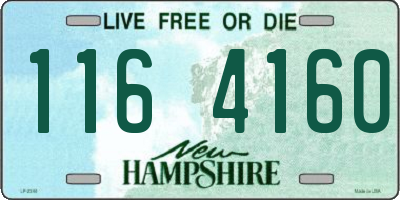 NH license plate 1164160