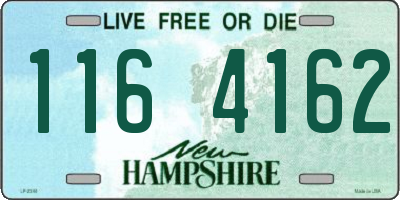NH license plate 1164162