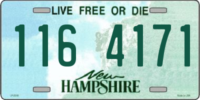 NH license plate 1164171